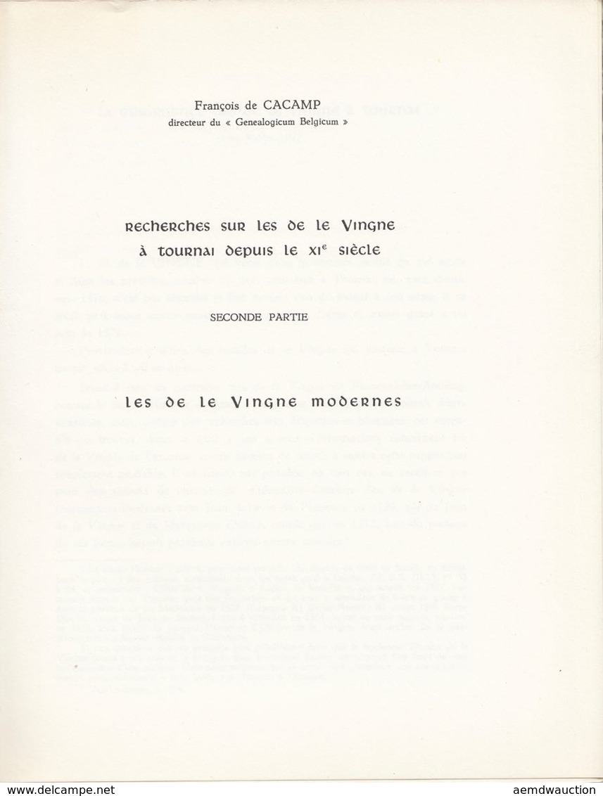 [RECUEIL] RECUEIL DE L'OFFICE GÉNÉALOGIQUE ET HÉRALDIQU - Non Classificati