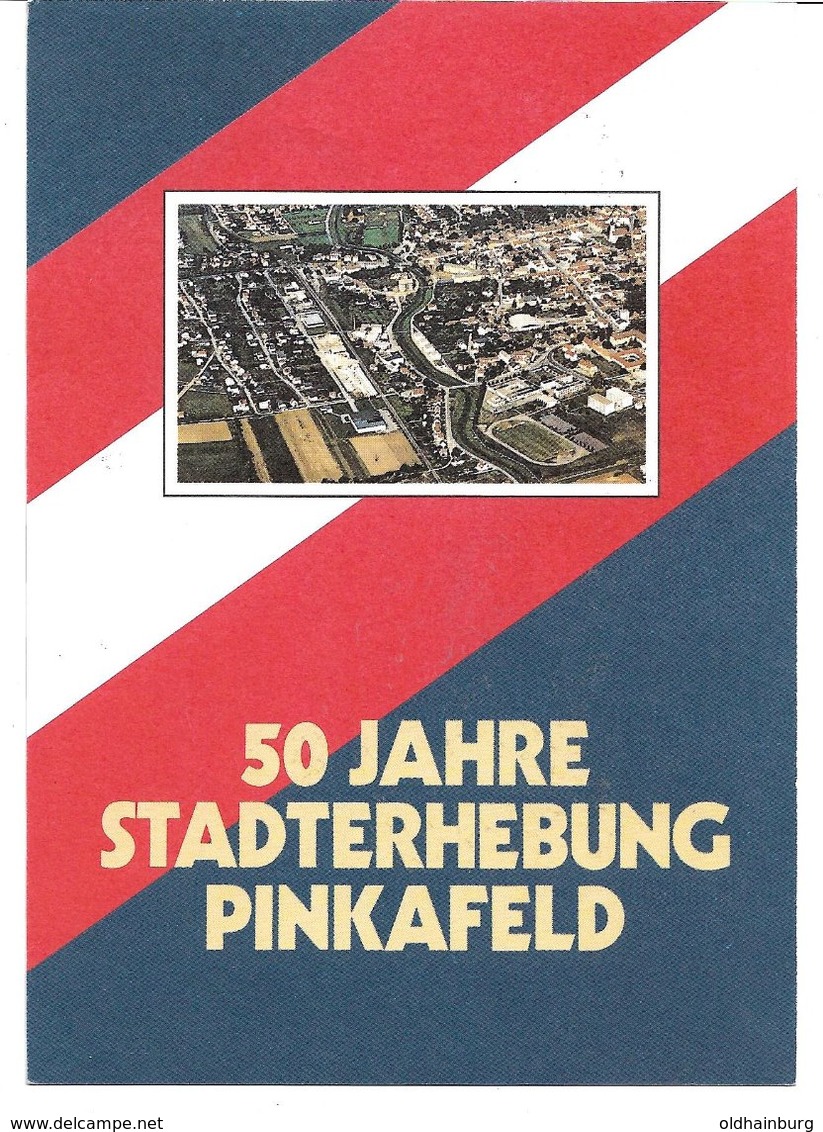 1658j: Vier Ballonpost- Belege 1987 Für Heimatsammler 7423 Pinkafeld, Stadterhebung Pinkafeld - Pinkafeld