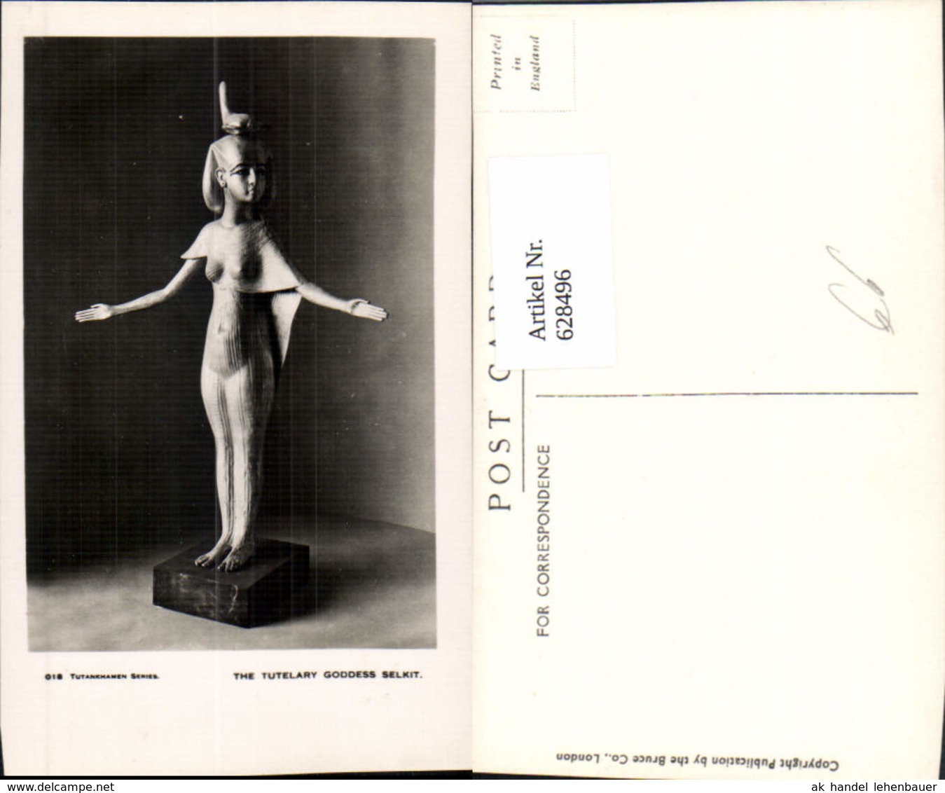628496,Tutankhamen The Tutelary Goddess Selkit Statue &Auml;gypten Egypt - Sonstige & Ohne Zuordnung