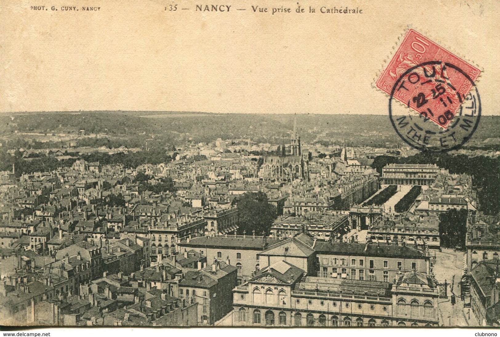 CPA - NANCY - VUE PRISE DE LA CATHEDRALE - Nancy