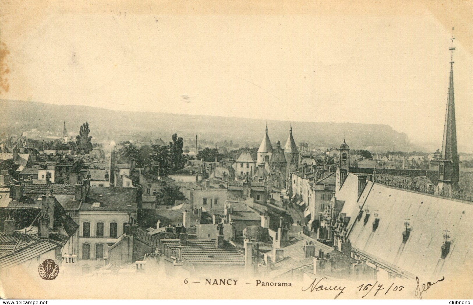 CPA - NANCY - PANORAMA - Nancy