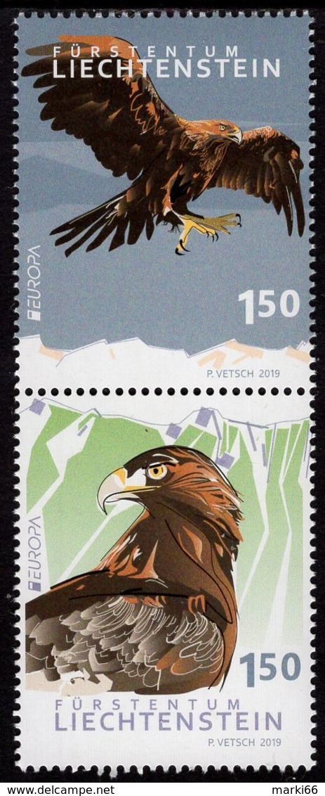 Liechtenstein - 2019 - Europa CEPT - National Birds - Mint Stamp Set - Nuevos