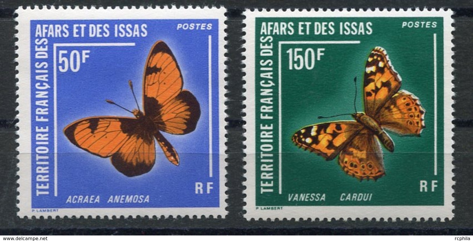 RC 13396 AFARS ET ISSAS N° 438 / 439 PAPILLONS NEUF ** - Neufs