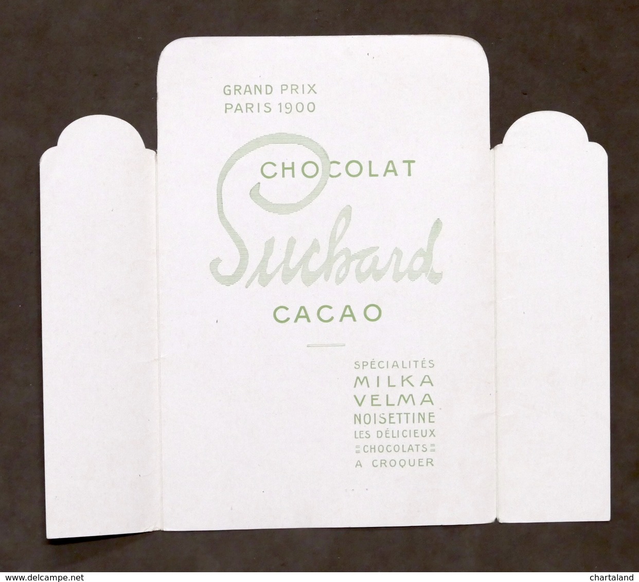 Collezionismo Menu - Suchard Chocolat Cacao - Milka Velma - 1914 - Menu