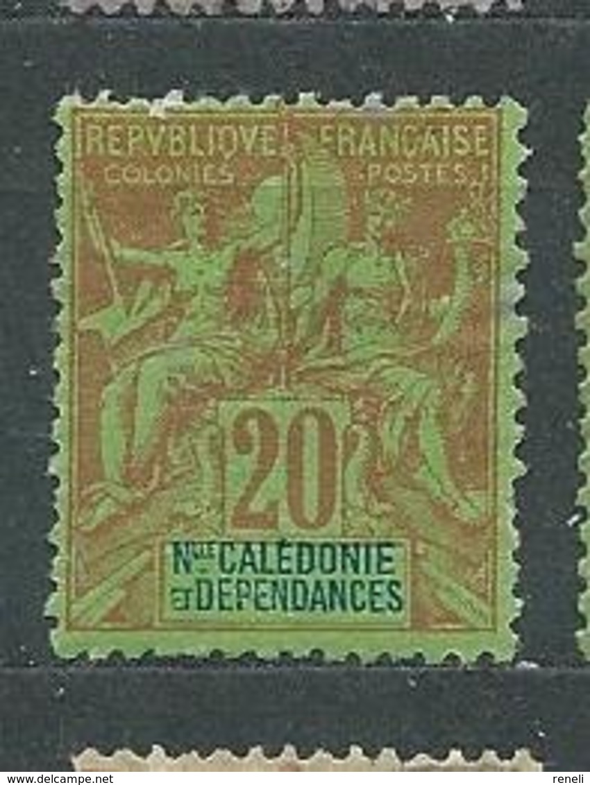 NOUVELLE-CALEDONIE  N°  47 OB  TB  3 - Oblitérés