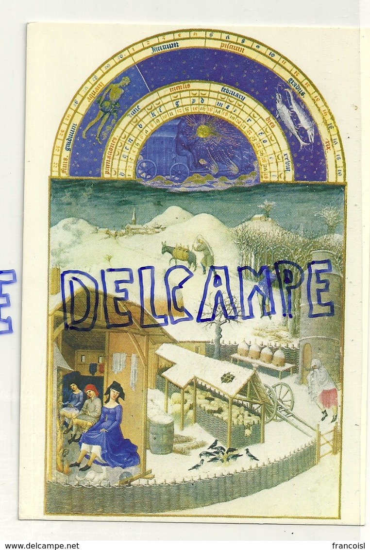 Très Riches Heures Du Duc De Berry. Février - Histoire