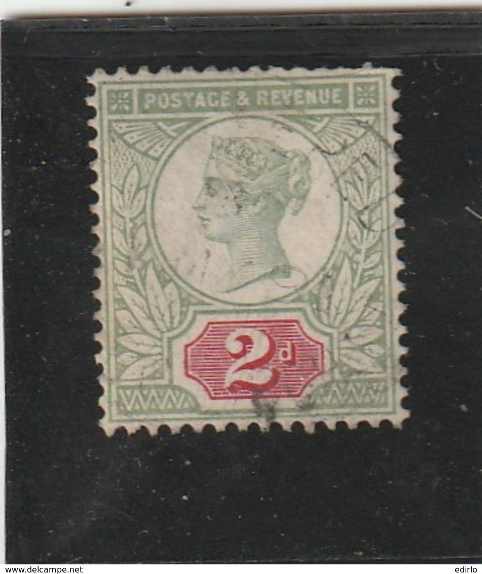 **** ANGLETERRE *** England ***  -  - Jubilé N° 94  -- 5 Violet Bleu  ... Côte 10€ - Used Stamps