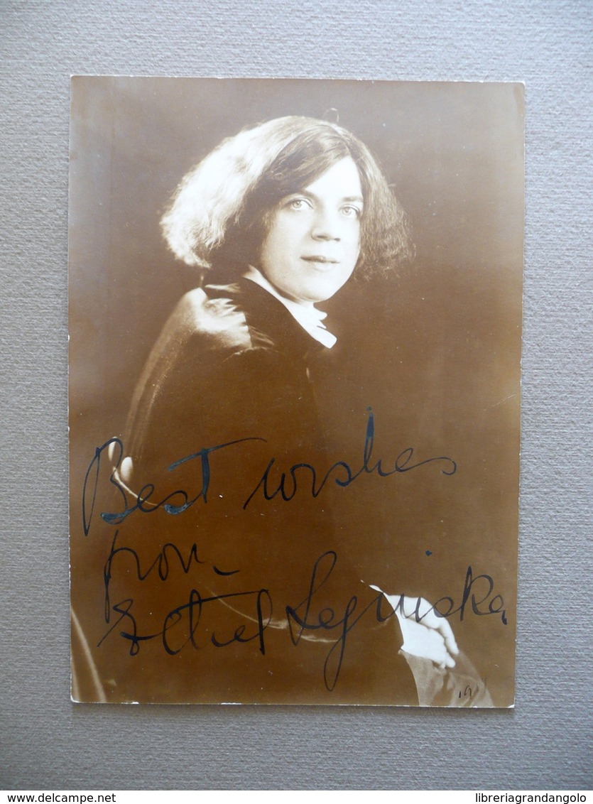 Autografo Hetel Leginska Fotografia Primo '900 Pianista Direttrice D'Orchestra - Altri & Non Classificati