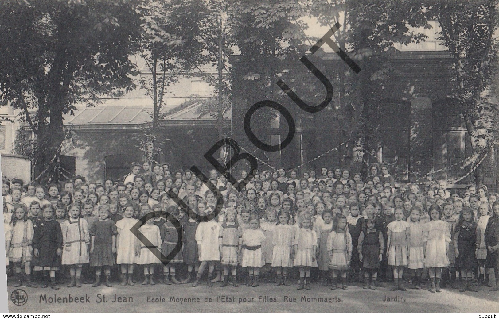 Postkaart/ Carte Postale - Sint-Jans-Molenbeek - Ecole Moyenne De L'Etat Pour Filles (O884) - Molenbeek-St-Jean - St-Jans-Molenbeek