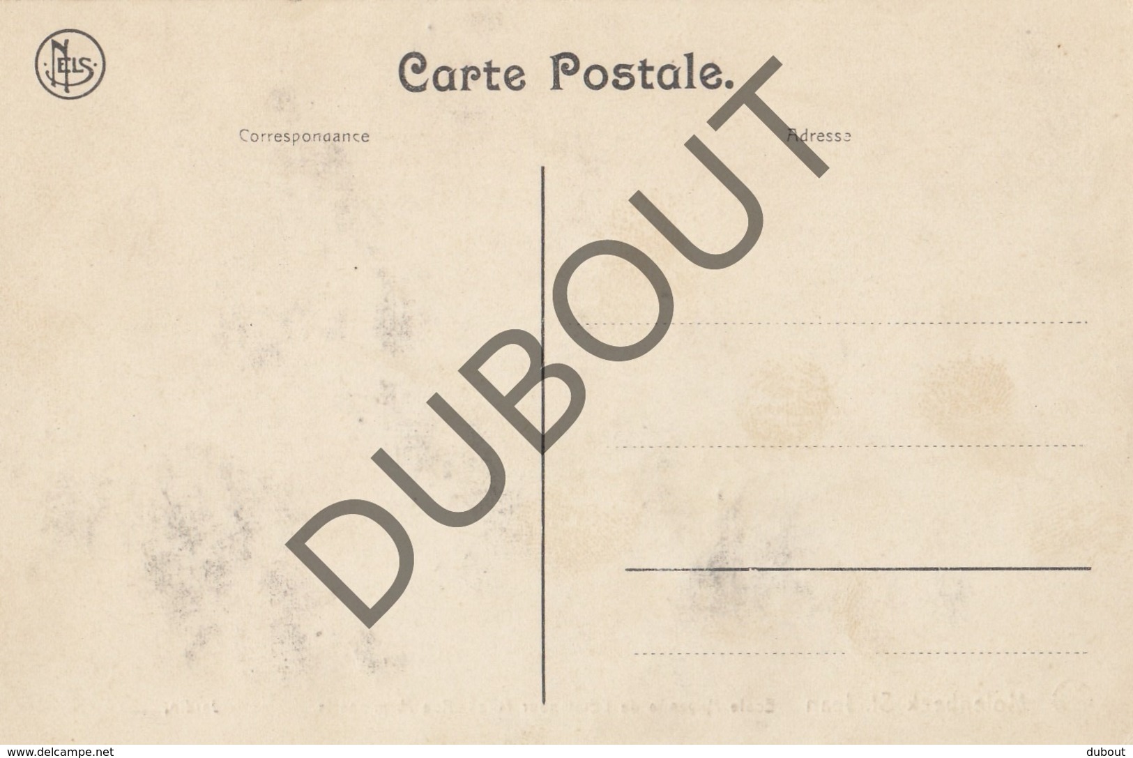 Postkaart/ Carte Postale - Sint-Jans-Molenbeek - Ecole Moyenne De L'Etat Pour Filles (O884) - Molenbeek-St-Jean - St-Jans-Molenbeek
