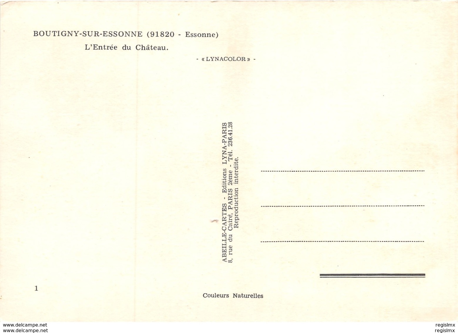 91-BOUTIGNY SUR ESSONNE-N°156-B/0003 - Sonstige & Ohne Zuordnung