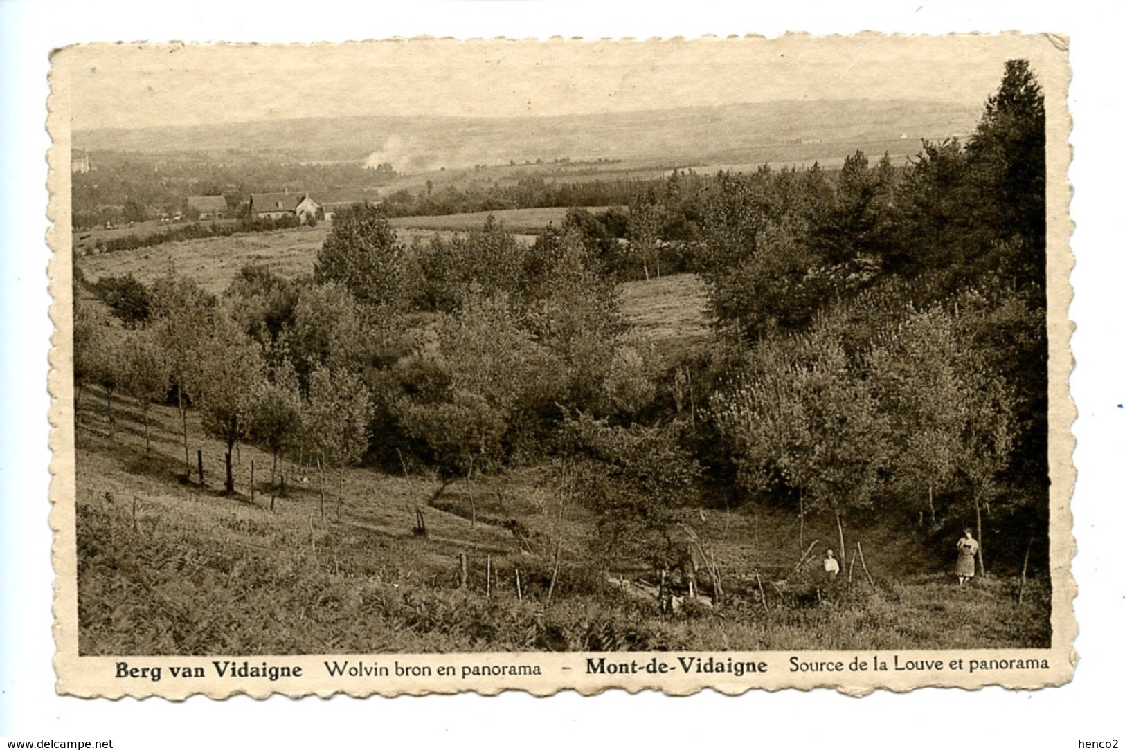 Mont De Vidaigne - Source De La Louve Et Panorama - Berg Van Vidaigne - Wolvin Bron En Panorama - Heuvelland