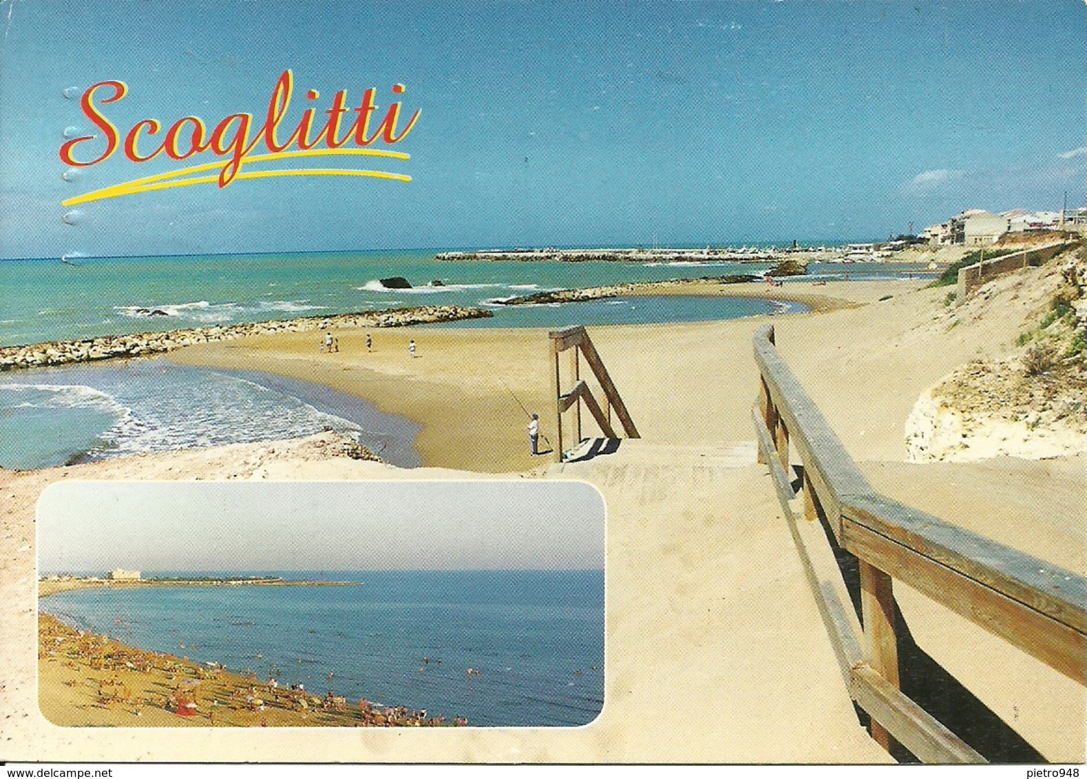 Scoglitti Fraz. Di Vittoria (Ragusa) La Spiaggia, The Beach, La Plage, Der Strand - Vittoria