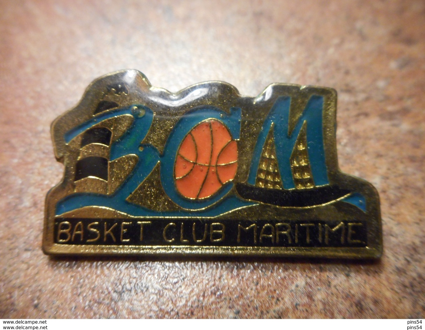 A031 -- Pin's Basket Club Maritime - Baloncesto