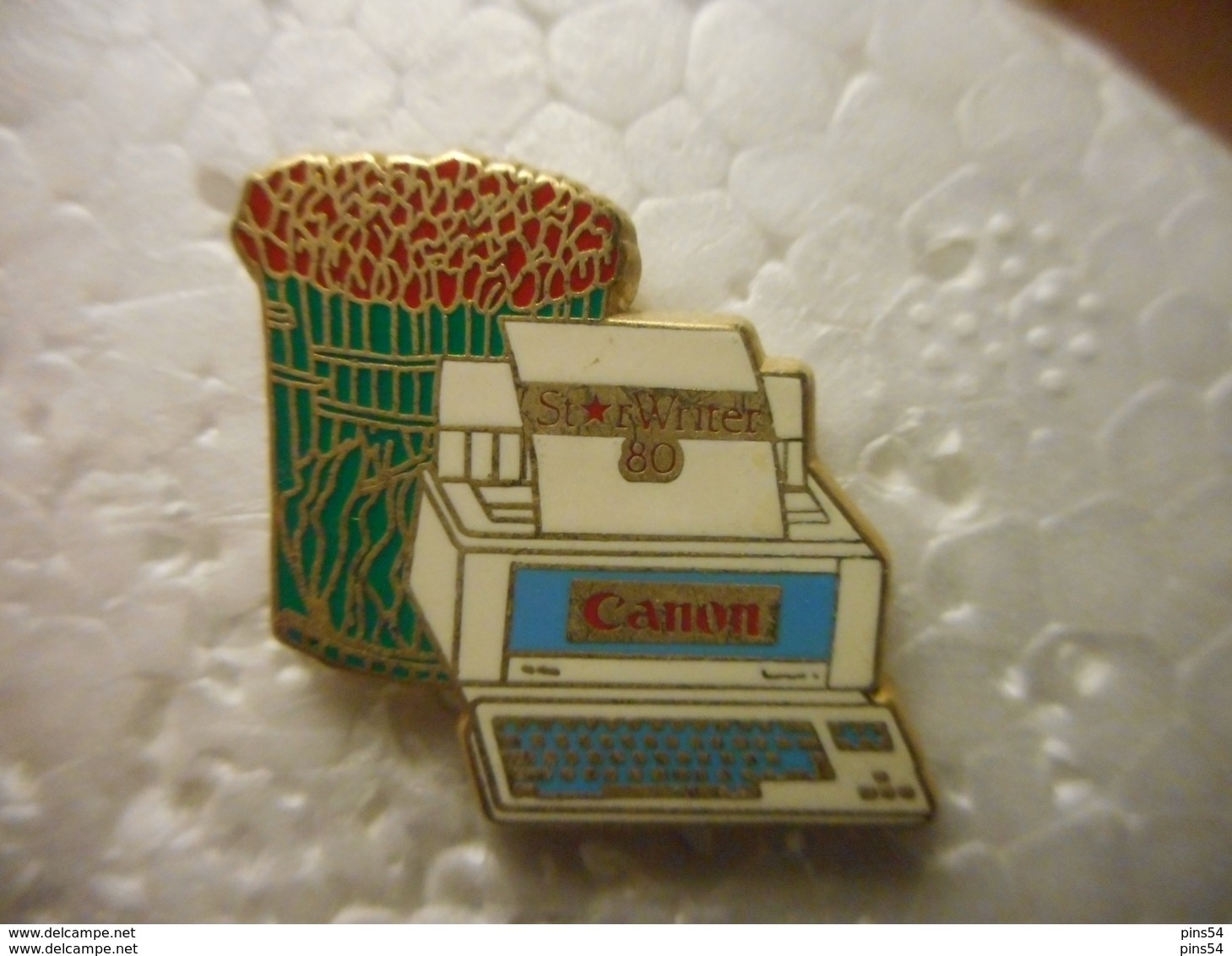 A023 -- Pin's Canon Star Writer 80 - Informatique