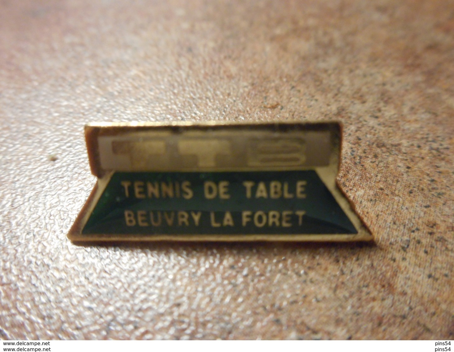 A024 -- Pin's Tennis De Table Beuvry La Foret -- Exclusif Sur Delcampe - Tenis De Mesa