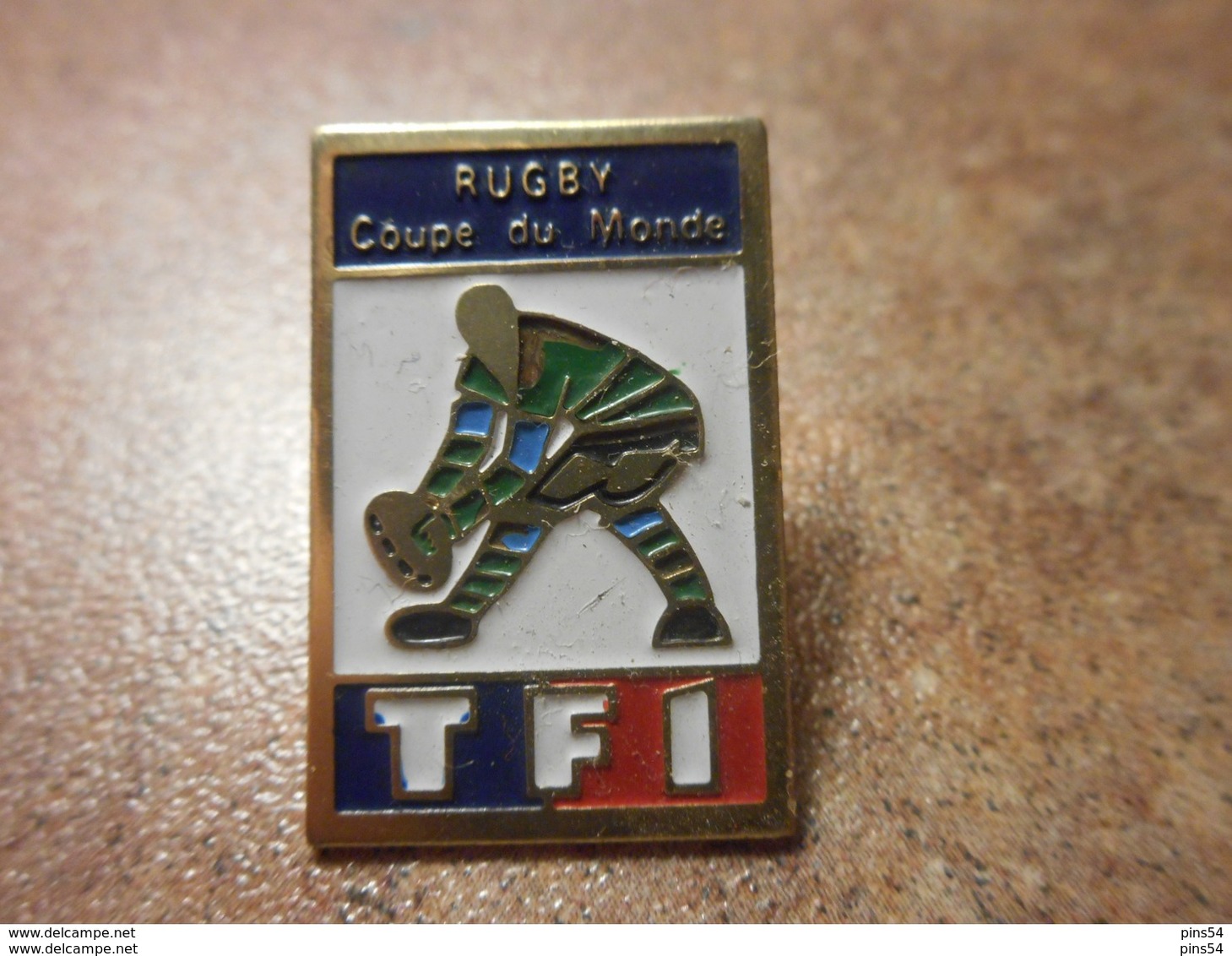 A024 -- Pin's Tf1 Rugby Coupe Du Monde - Rugby