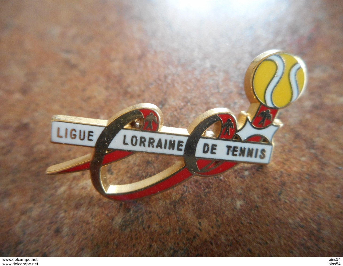 A025 -- Pin's Ligue Lorraine De Tennis - Tennis