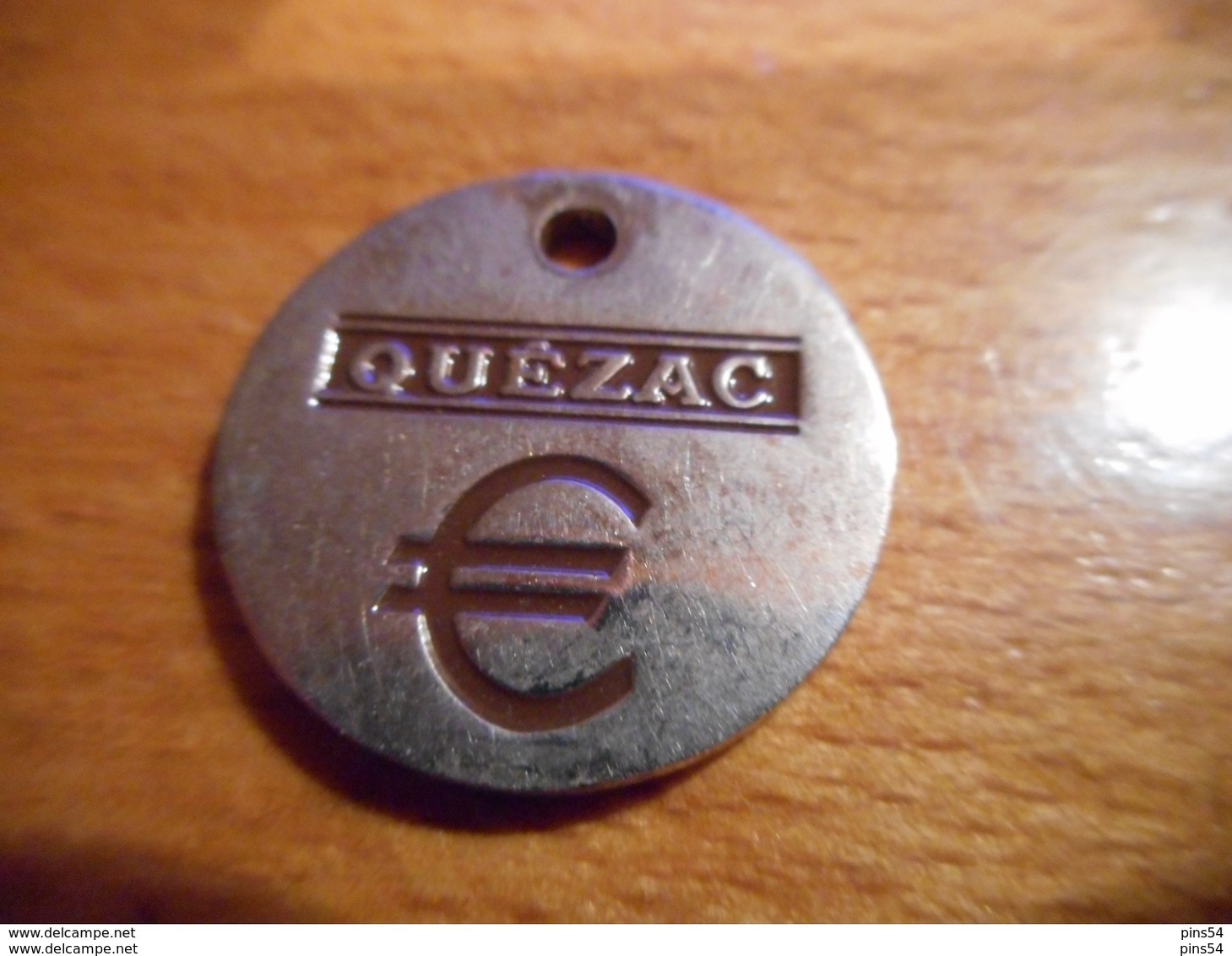 Jeton Caddie Vittel Quezac - Trolley Token/Shopping Trolley Chip