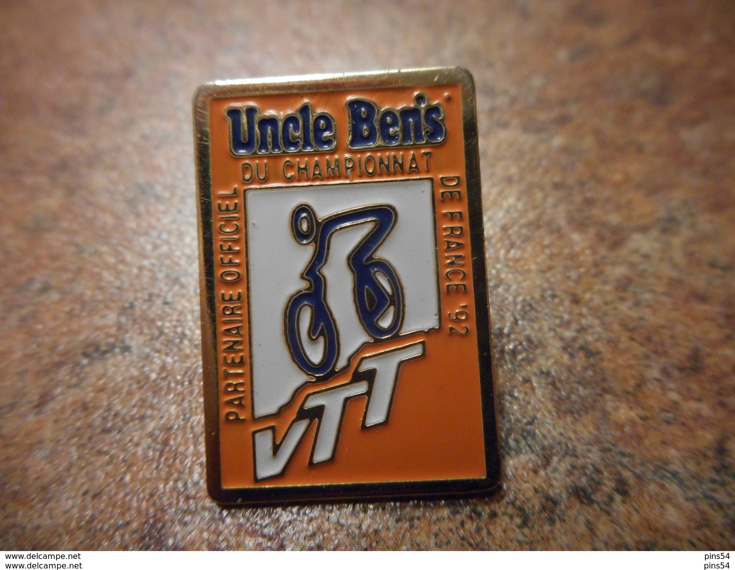A028 -- Pin's Uncle Ben's Vtt - Cyclisme