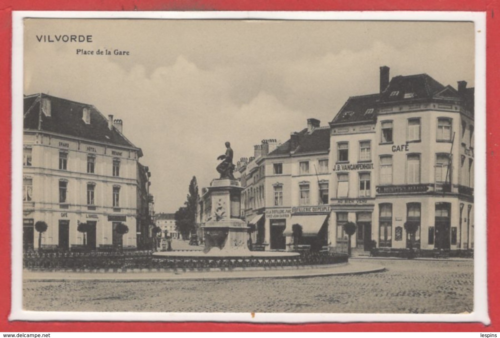 BELGIQUE --  VILVORDE --  Place De La Gare - Vilvoorde