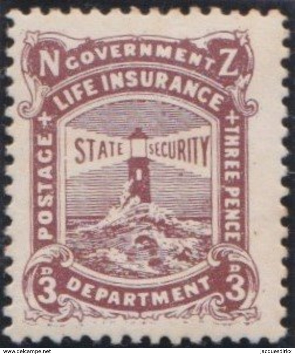 New Zealand    .     SG   .     L  40        .       *   .    Mint-hinged   .   /   .   Ongebruikt - Post-fiscaal