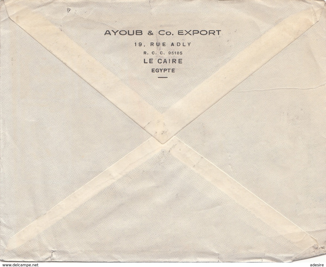 EGYPTE FP-Brief 1950 - Luftpost