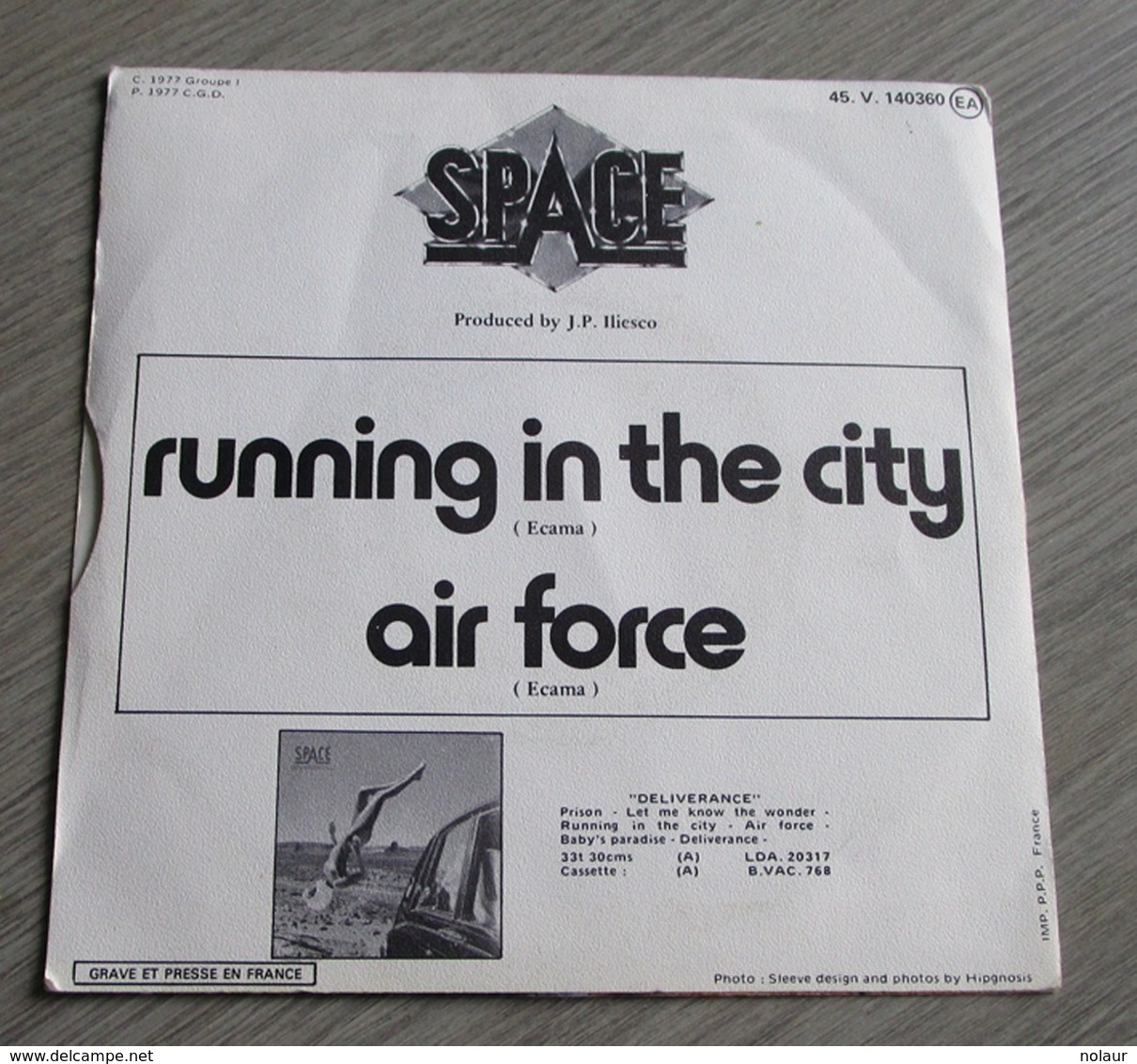 Space ‎– Running In The City / Air Force - Other & Unclassified