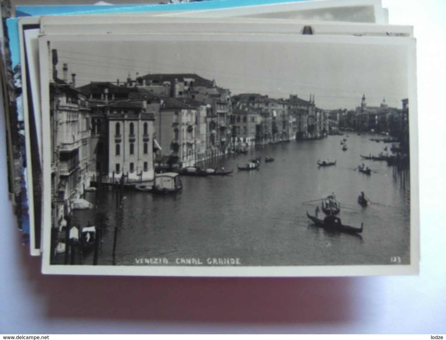 Italië Italy Italien Veneto Venice Canal Grande With Boats - Venetië (Venice)