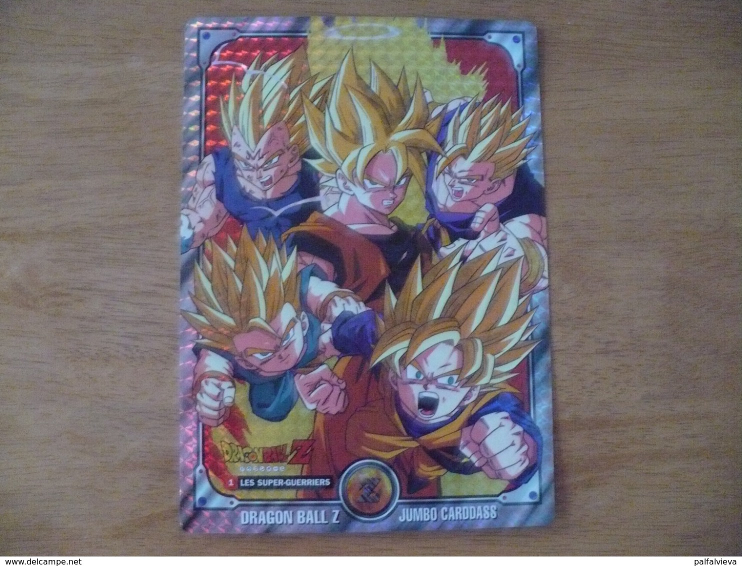 Anime / Manga Trading Card: Dragon Ball 1. (Jumbo - Holographic) - Dragonball Z