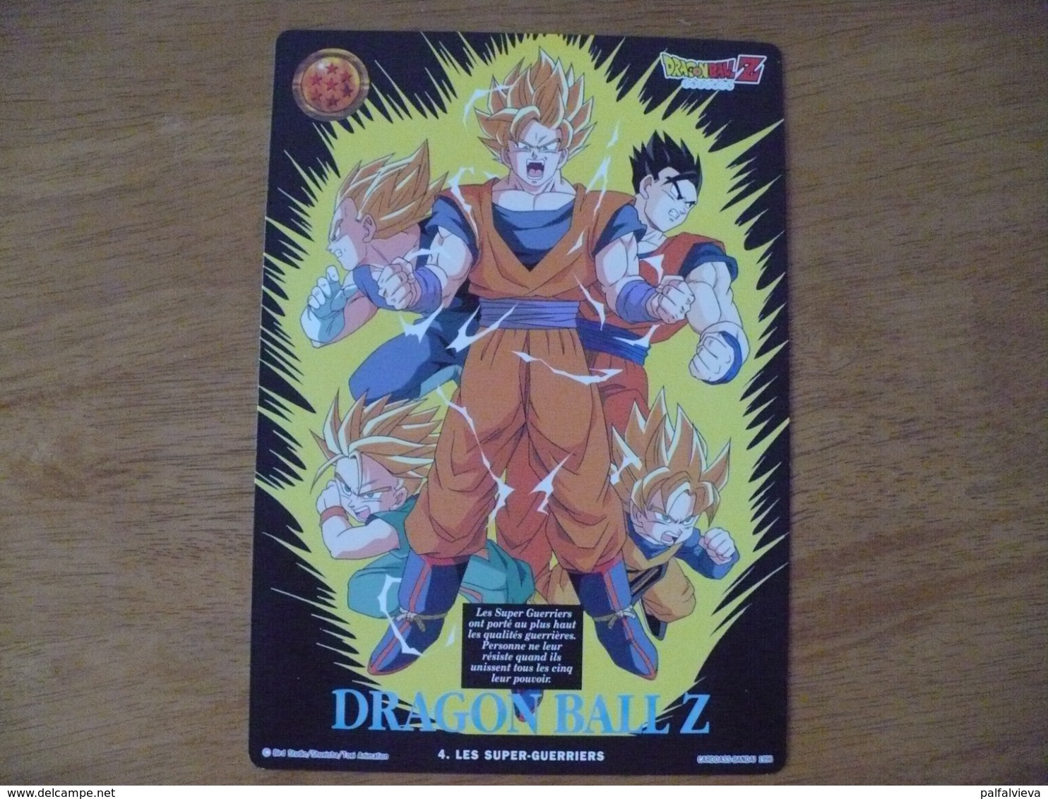 Anime / Manga Trading Card: Dragon Ball 4. (Jumbo ) - Dragonball Z