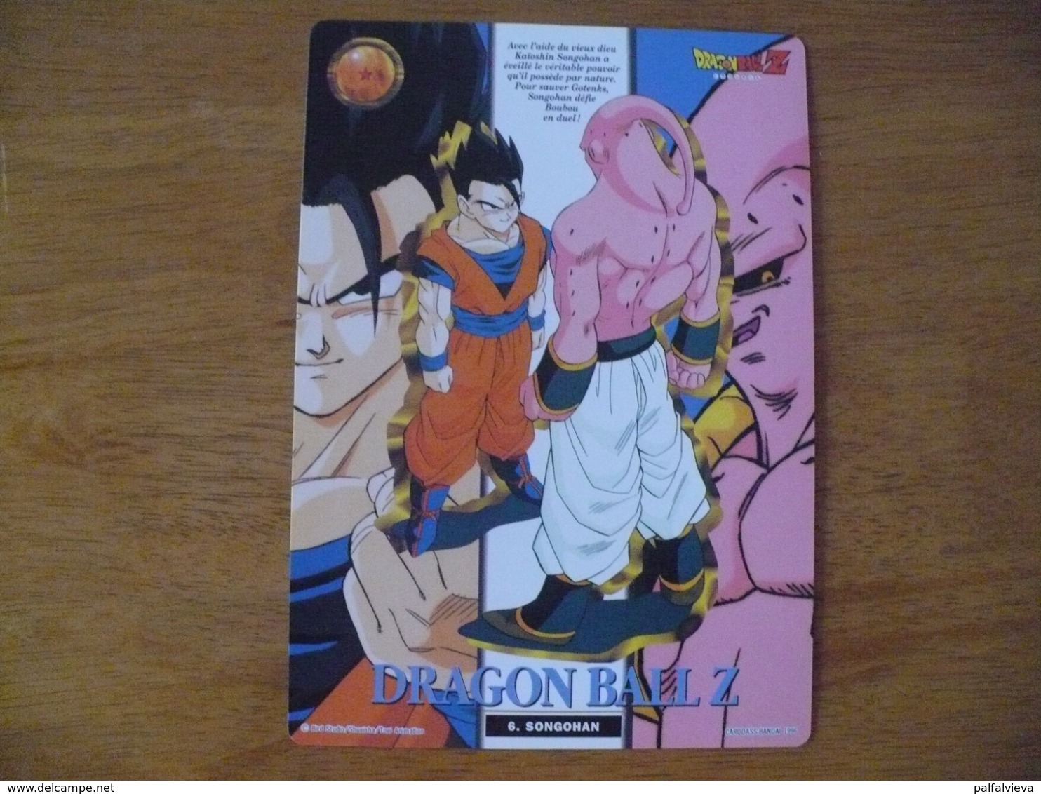 Anime / Manga Trading Card: Dragon Ball 6. (Jumbo - Holographic ) - Dragonball Z