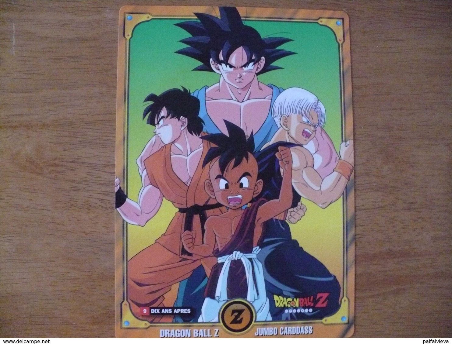 Anime / Manga Trading Card: Dragon Ball 9. (Jumbo ) - Dragonball Z