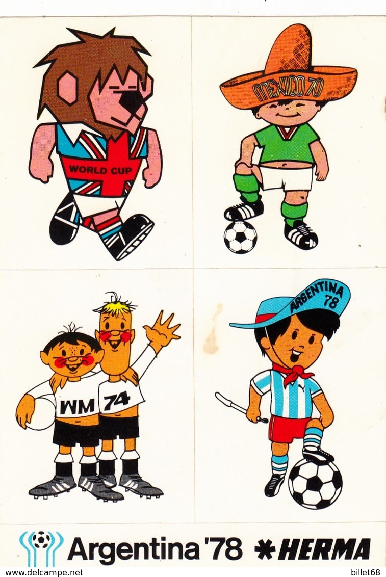 Autocollant - FOOTBALL  ARGENTINA 78  - HERMA - Stickers