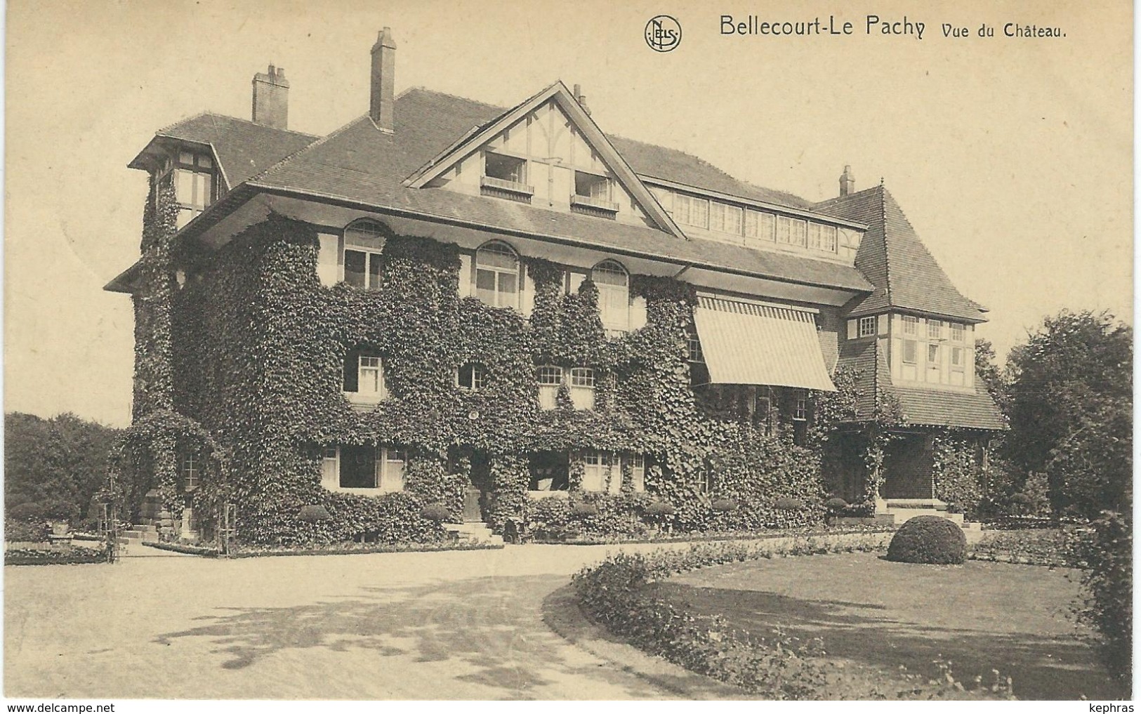 BELLECOURT - LE PACHY : Vue Du Chateau - TRES RARE VARIANTE - Cachet De La Poste 1926 - Manage