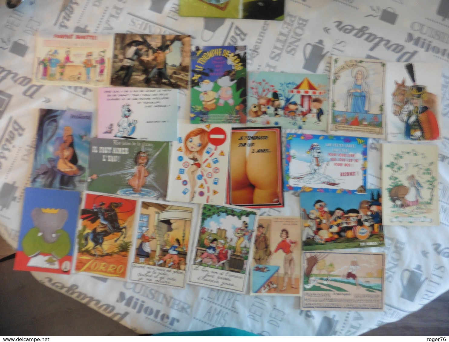 LOT  DE 234   CARTES  POSTALES    HUMOUR  ETC - 5 - 99 Postcards