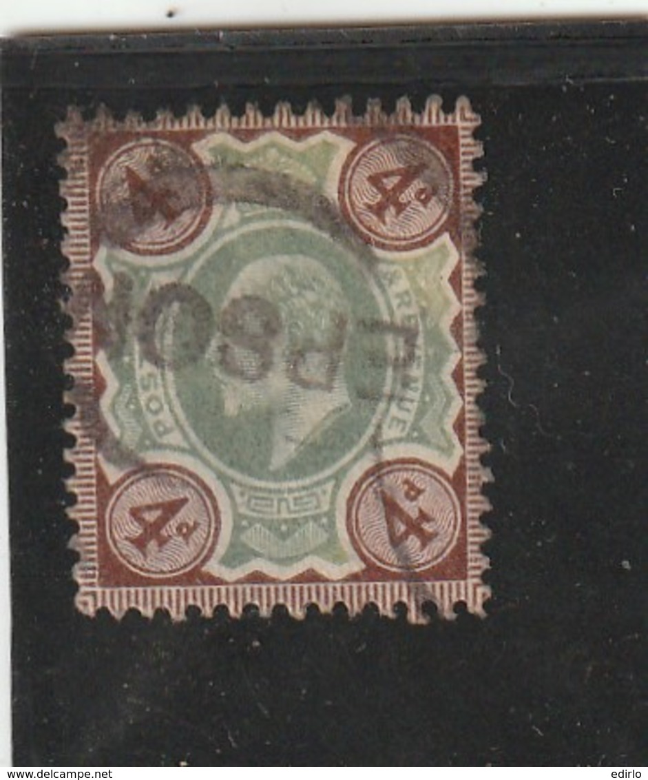 **** ANGLETERRE *** England ***  - Roi Edouard VII -- N° 112 Côte 20€ - Used Stamps