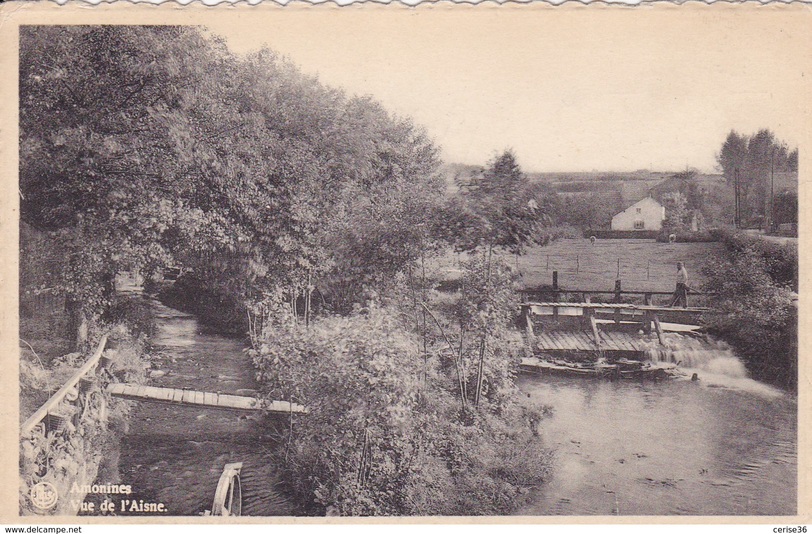 Amonines Vue De L'Aisne - Erezée