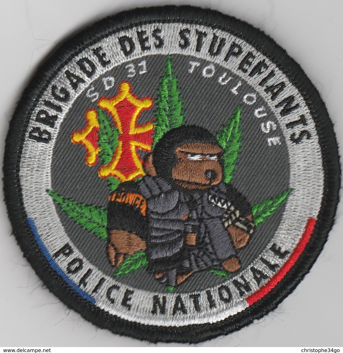 Écusson Police SD 31 - Brigade Des Stupéfiants - Police & Gendarmerie