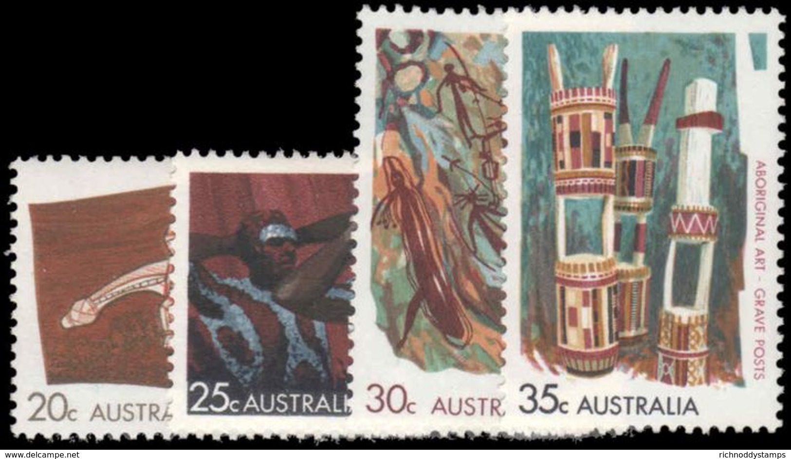 Australia 1971 Aboriginal Art Unmounted Mint. - Mint Stamps