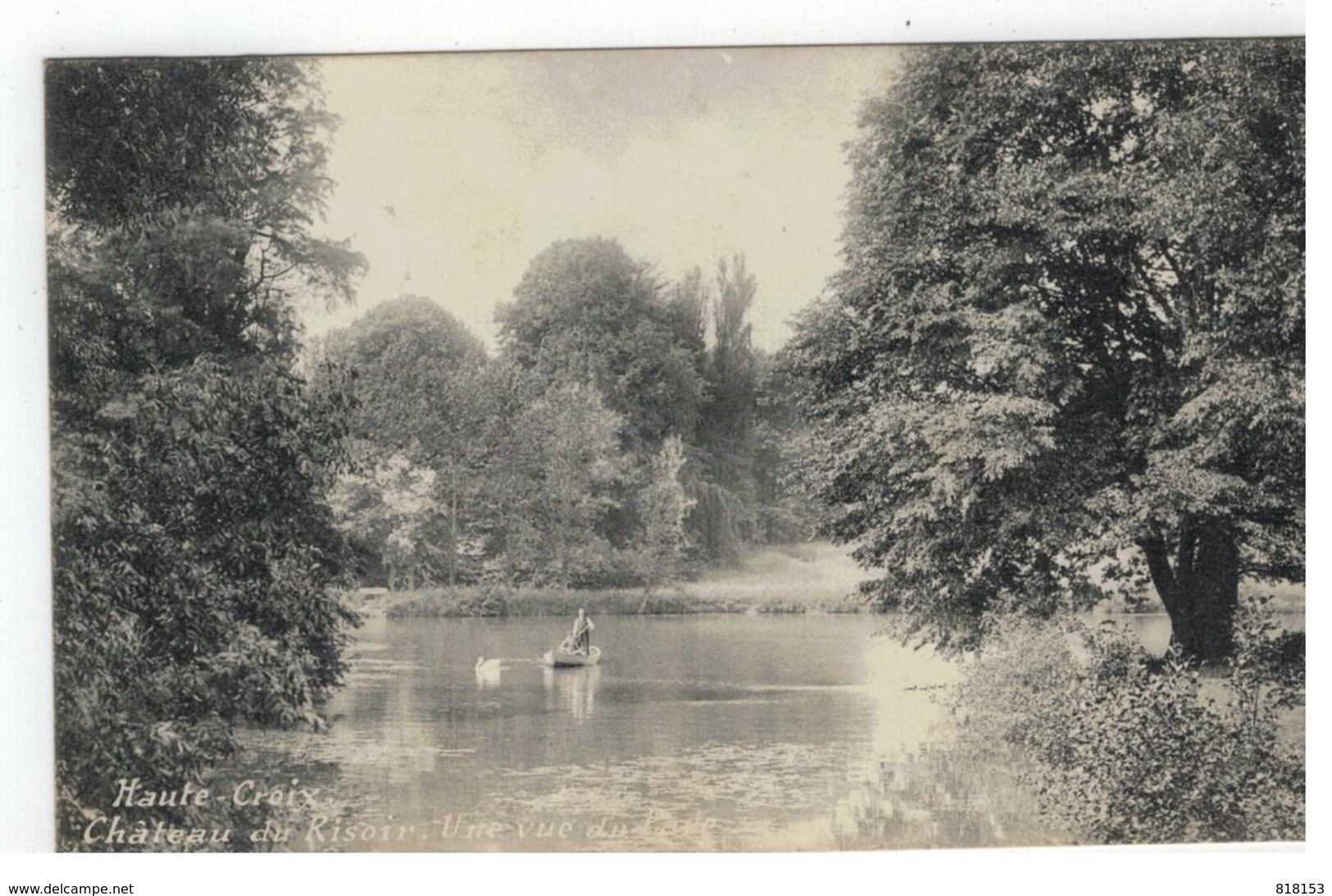 Heikruis  Haure-Crois  Château Du Risoir,Une Vue Du Parck - Pepingen