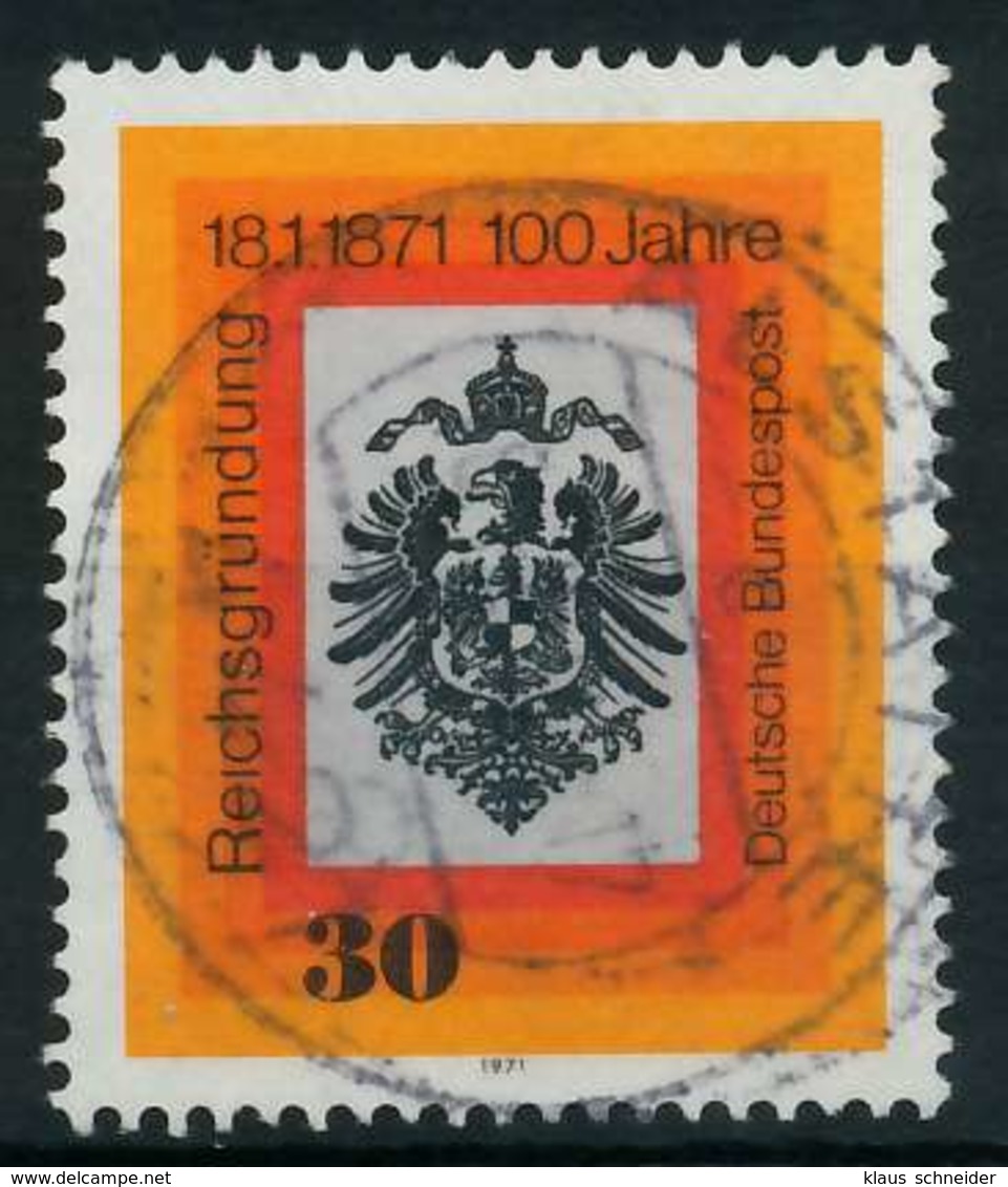 BRD 1971 Nr 658 Gestempelt X832FD2 - Used Stamps