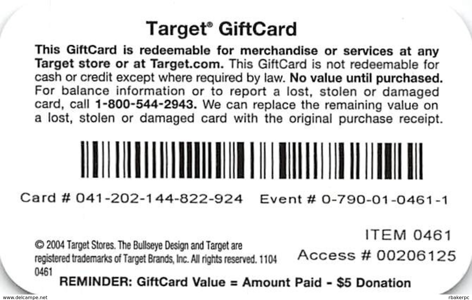 Target Gift Card - Gift Cards