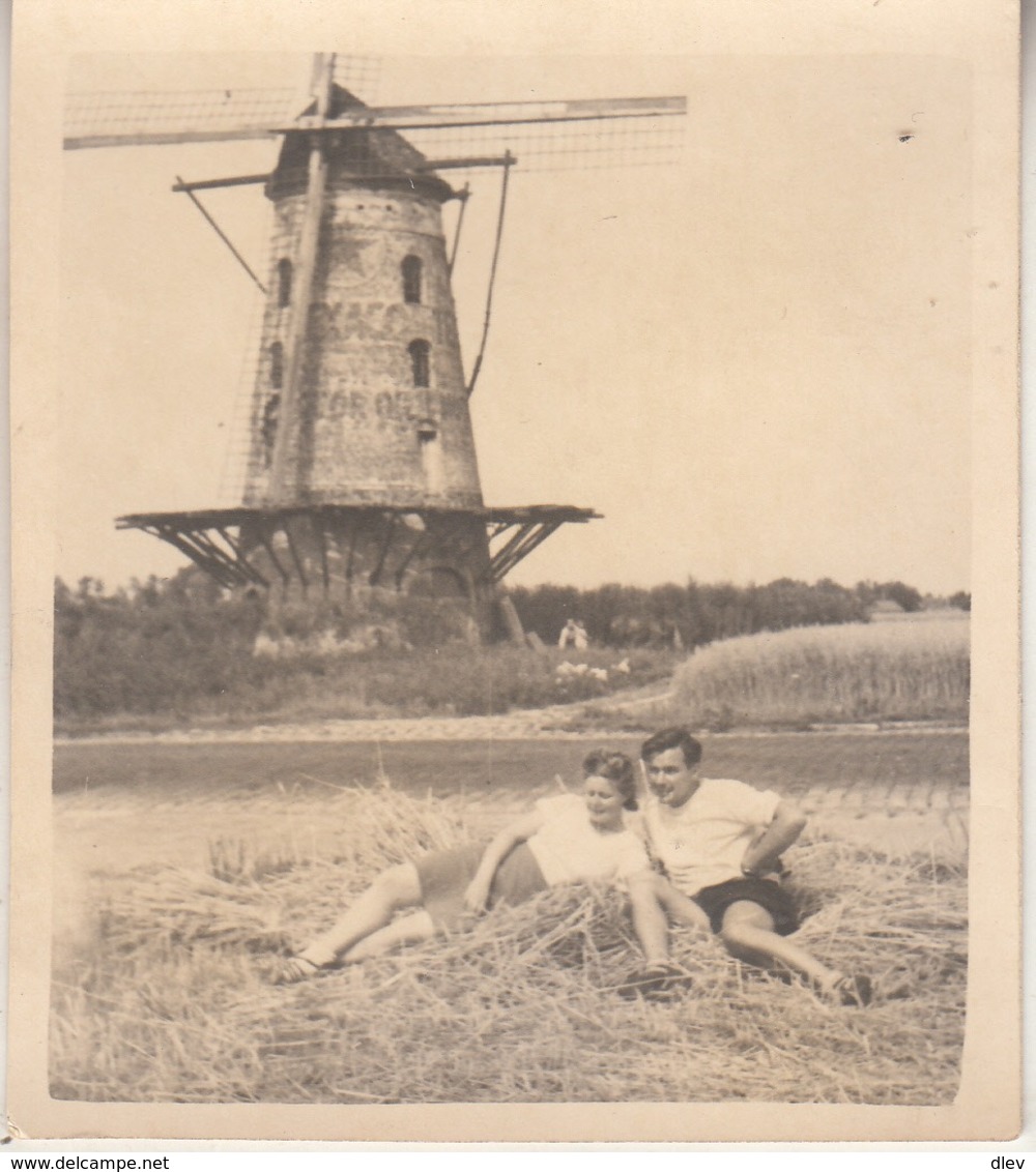 Windmolen - Te Situeren - Moulin à Vent - à Situer - Foto 8 X 9 Cm - Autres & Non Classés