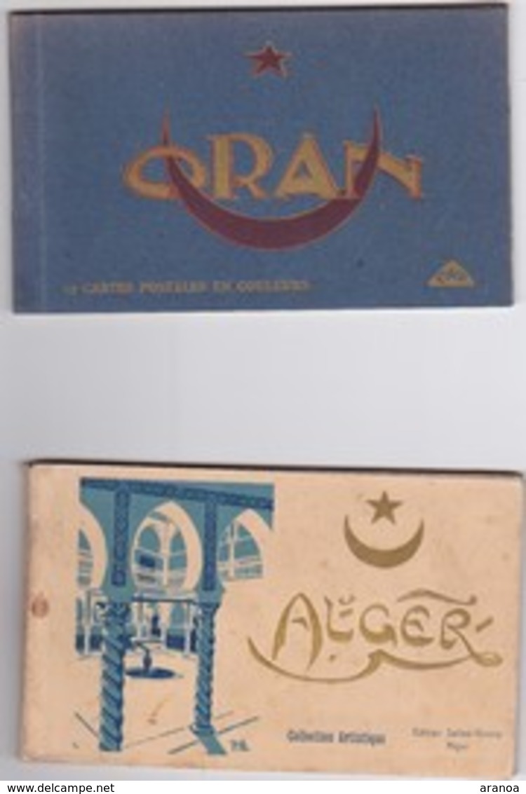 Algérie(02) -- Lot de 26 cartes + 2 carnets