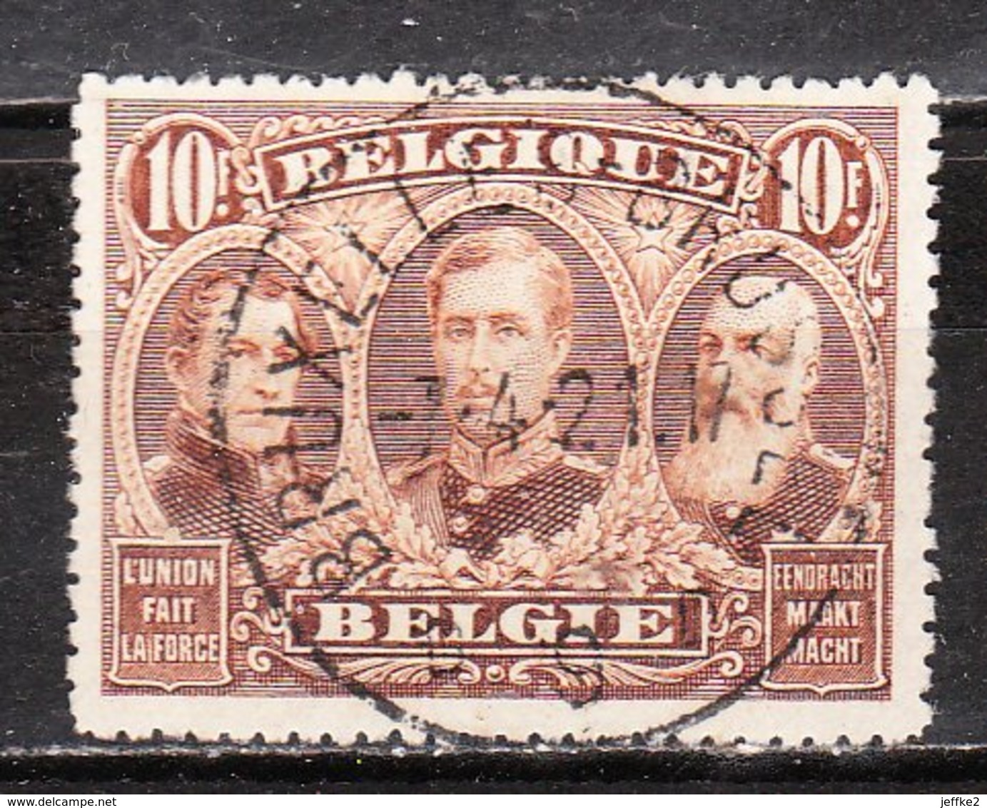 149  Emission De 1915 - Les 3 Rois - Bonne Valeur - Oblit. Centrale - LOOK!!!! - 1915-1920 Albert I