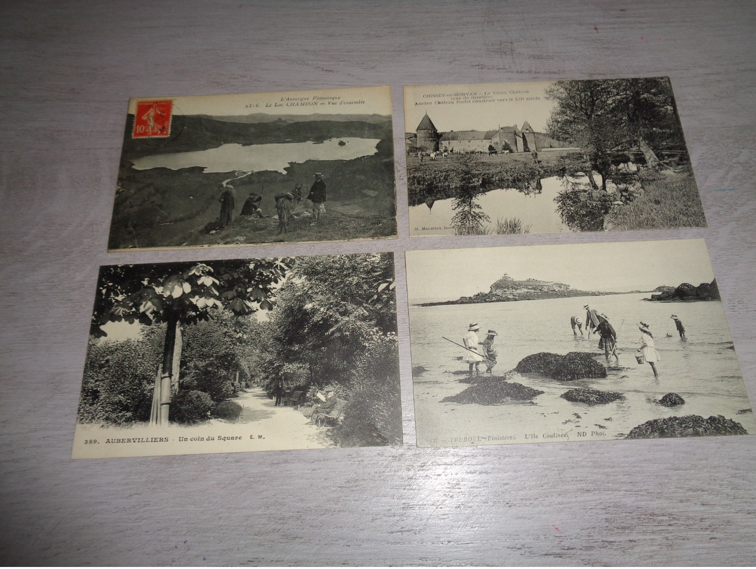 Lot de 60 cartes postales de France      Lot van 60 postkaarten van Frankrijk    - 60 scans