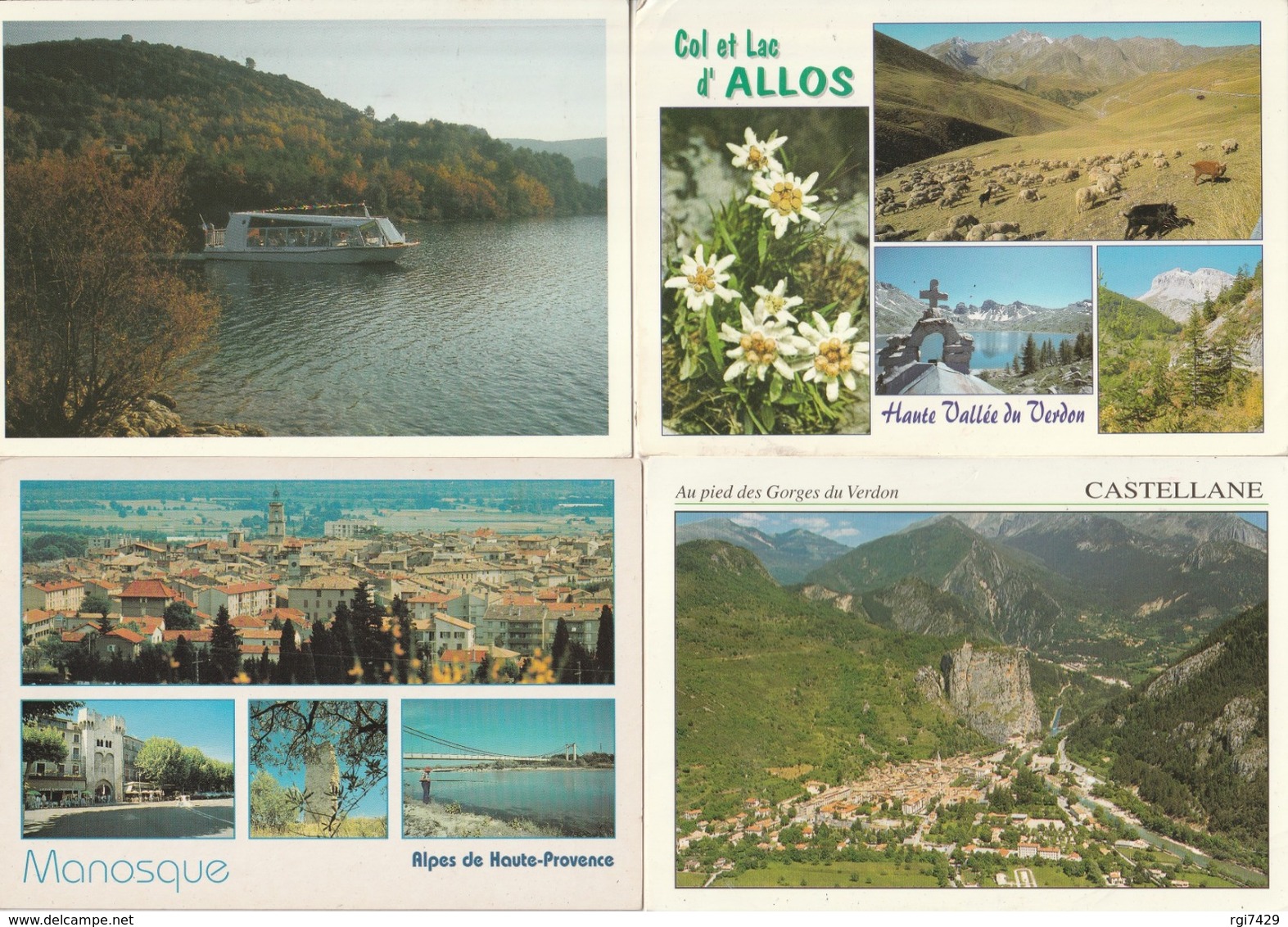 16 Cartes Alpes De Haute Provence - Autres & Non Classés