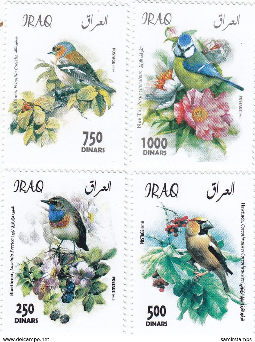 Iraq New Issue 2019, Birds Set Of 4 Stamps Complete Set MNH- Nice Topical Issue - Iraq