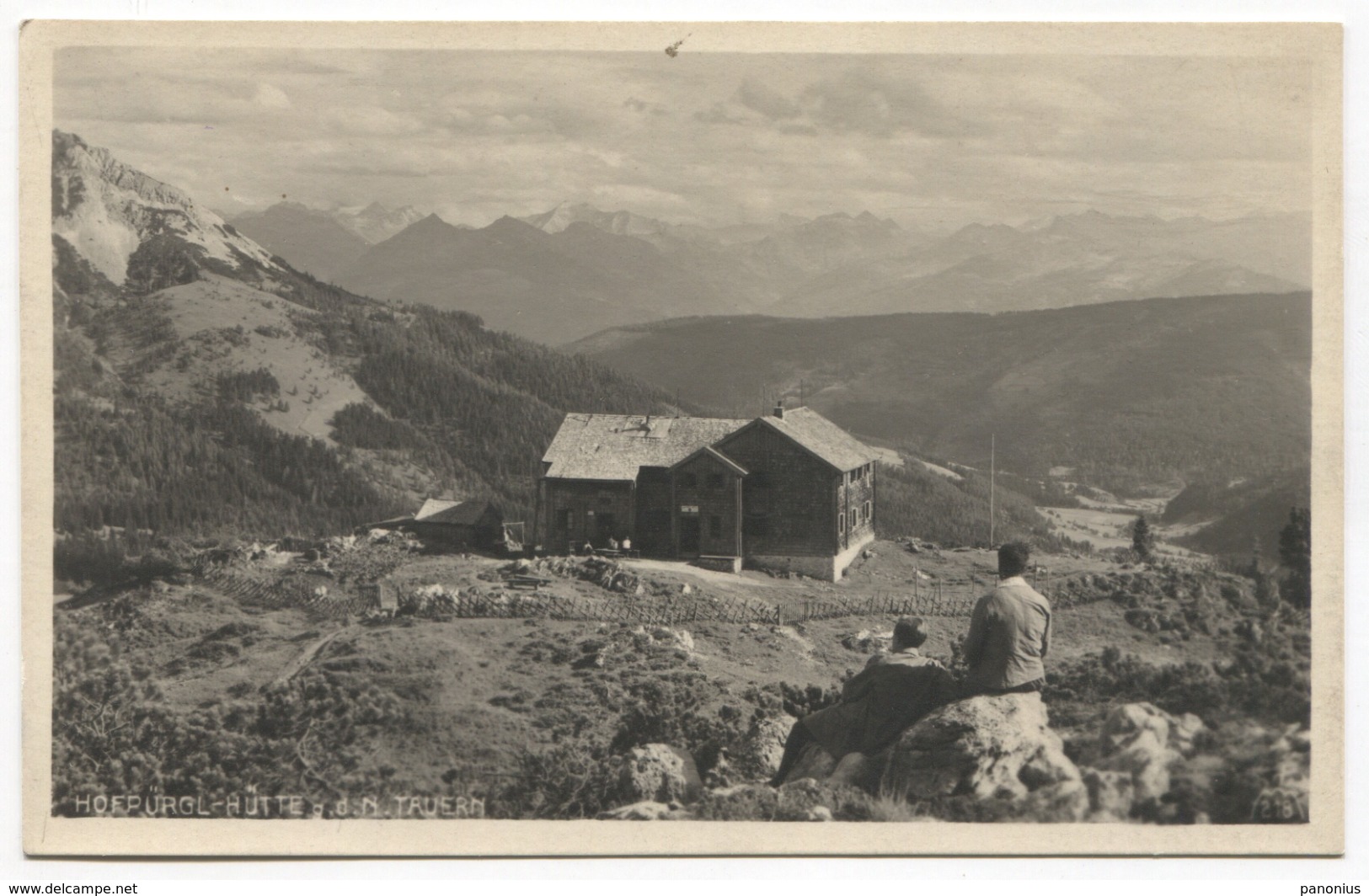 HOFPURGL HUTTE TAUERN AUSTRIA, Year 1926 - Traun